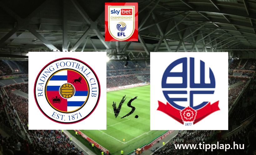 Szelvénykiegészítő tipp: Reading - Bolton Wanderers