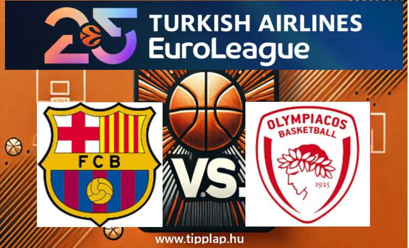 Kosárlabda Euroliga: Barcelona – Olympiakosz