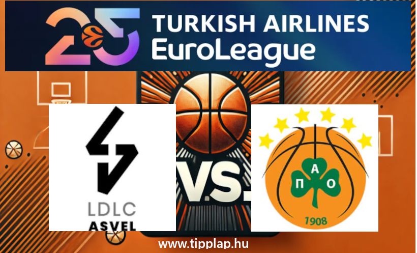 Euroliga: ASVEL Lyon – Panathinaikosz