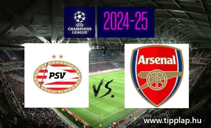 A Nap Tippje: PSV Eindhoven – Arsenal (Nyolcaddöntős rangadó a Bajnokok Ligájában!)