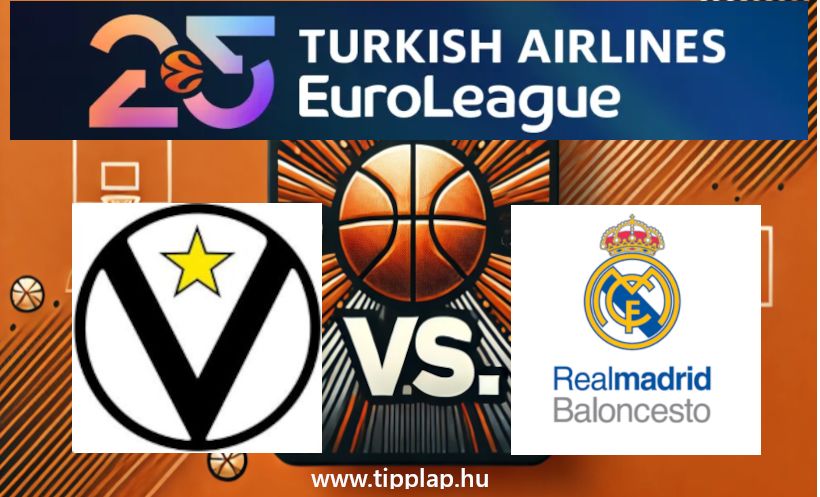 Kosárlabda EuroLiga: Virtus Bologna – Real Madrid