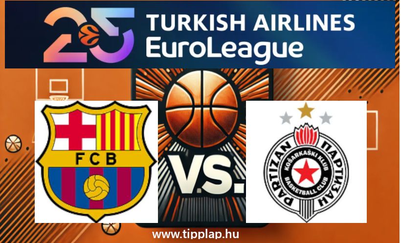 Kosárlabda EuroLiga: Barcelona – Partizan Belgrád