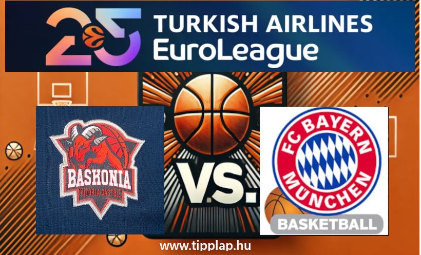 Kosárlabda EuroLiga: Baskonia – Bayern München