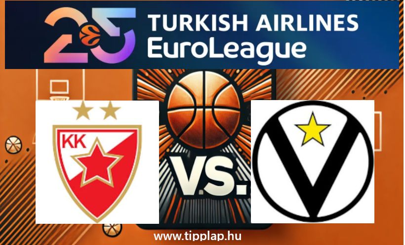 Kosárlabda EuroLiga: Crvena Zvezda – Virtus Bologna
