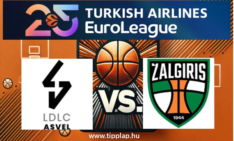 Kosárlabda EuroLiga: Asvel Lyon – Zalgiris Kaunas