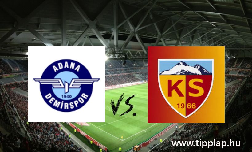 Single Value Tipp:  Adana Demirspor - Kayserispor