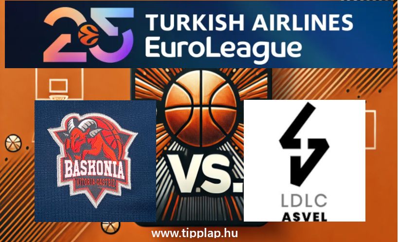 Kosárlabda EuroLiga: Baskonia – ASVEL Lyon