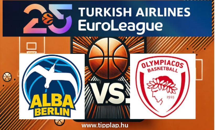 Kosárlabda EuroLiga: Alba Berlin – Olympiakosz