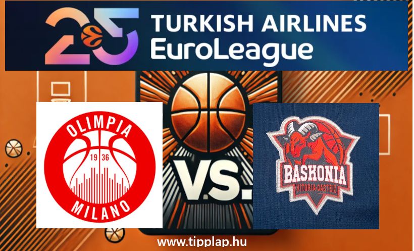 Kosárlabda EuroLiga: Milano – Baskonia
