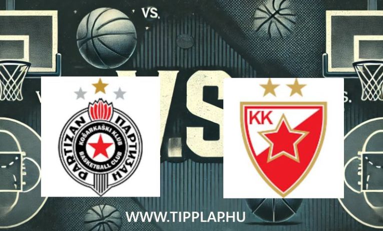 Kosárlabda ABA Liga: Partizan Belgrád – Crvena Zvezda