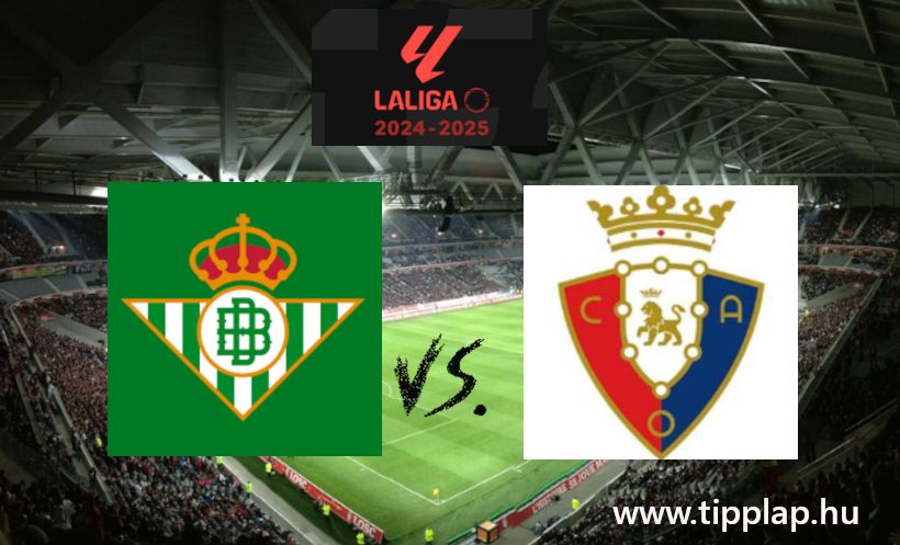 Szelvénykiegészítő tipp: Real Betis - Osasuna