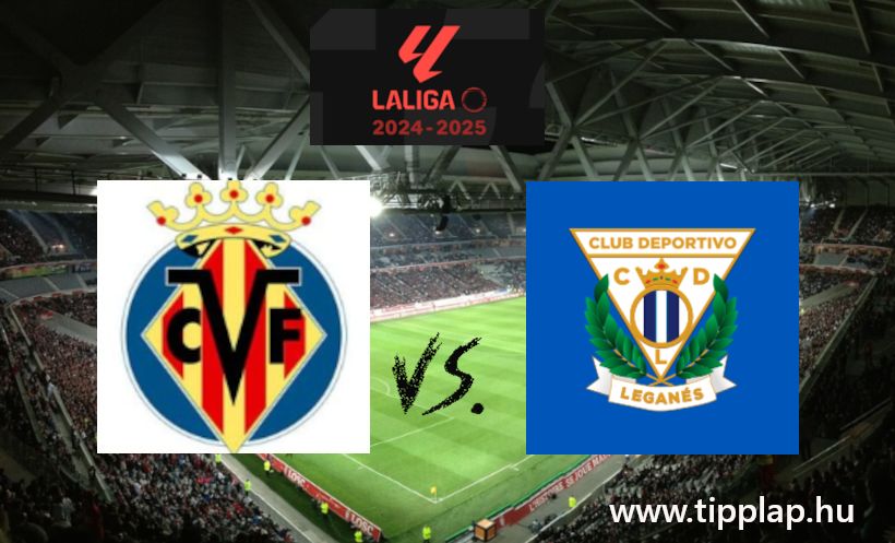 Szelvénykiegészítő tipp: Villarreal - Leganes