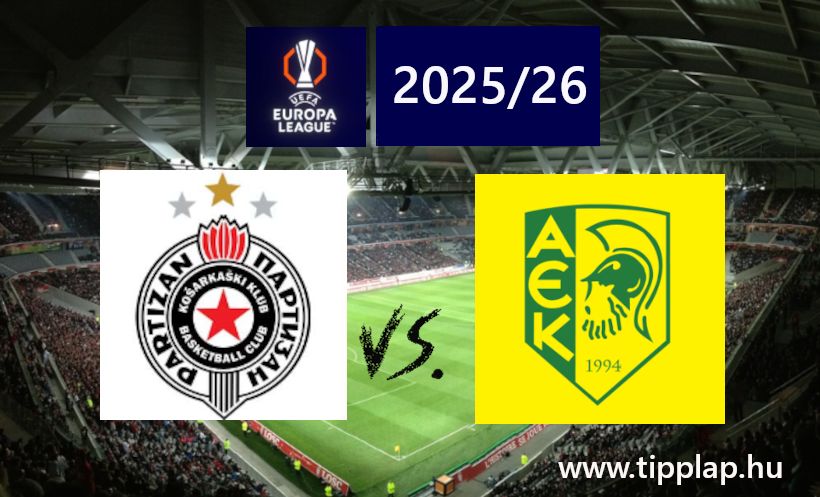 Single Value Tipp: Partizan Belgrád - AEK Larnaca