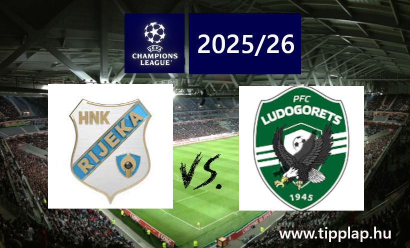 A Nap Tippje: Rijeka - Ludogorec Razgrad