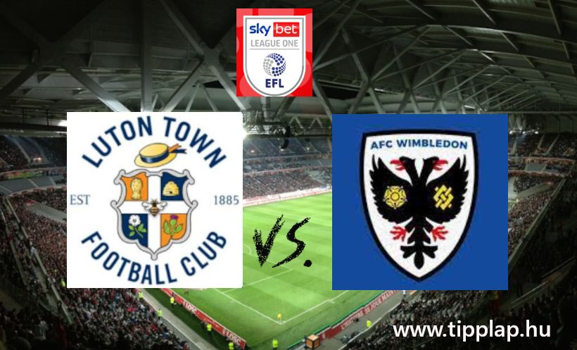 Single Value Tipp: Luton - AFC Wimbledon