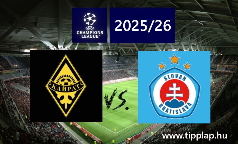 Single Value Tipp: Kajrat - Slovan Bratislava