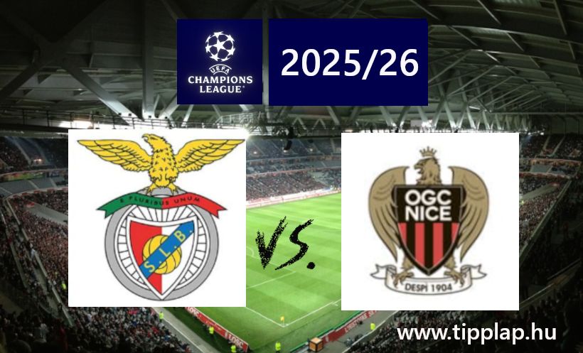 Szelvényrevaló tipp: Benfica – Nice