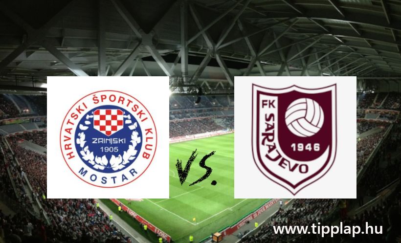 A Nap Tippje: Zrinjski Mostar – FK Sarajevo