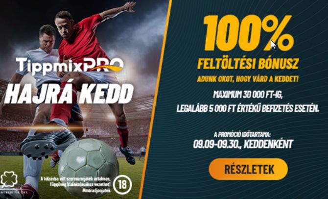 Hajrá kedd – adunk rá okot, hogy várd a keddeket! (BÓNUSZ, BÓNUSZ, BÓNUSZ!)