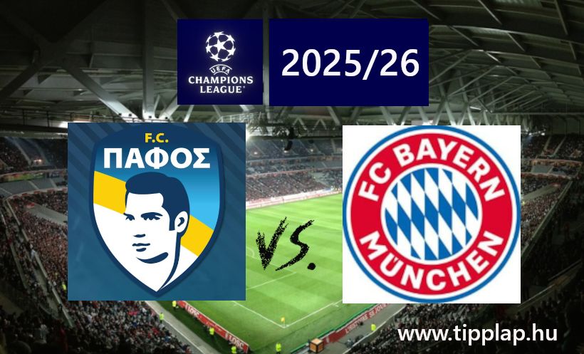 A Nap Tippje:  Pafosz FC - Bayern München
