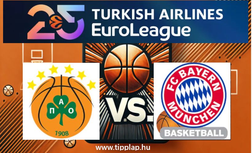 Euroliga: Panathinaikosz – Bayern München