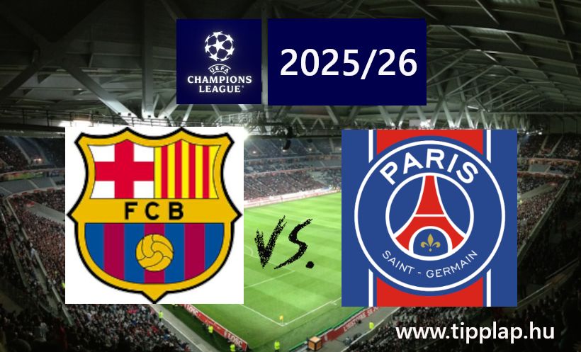 A Nap Tippje: Barcelona – PSG