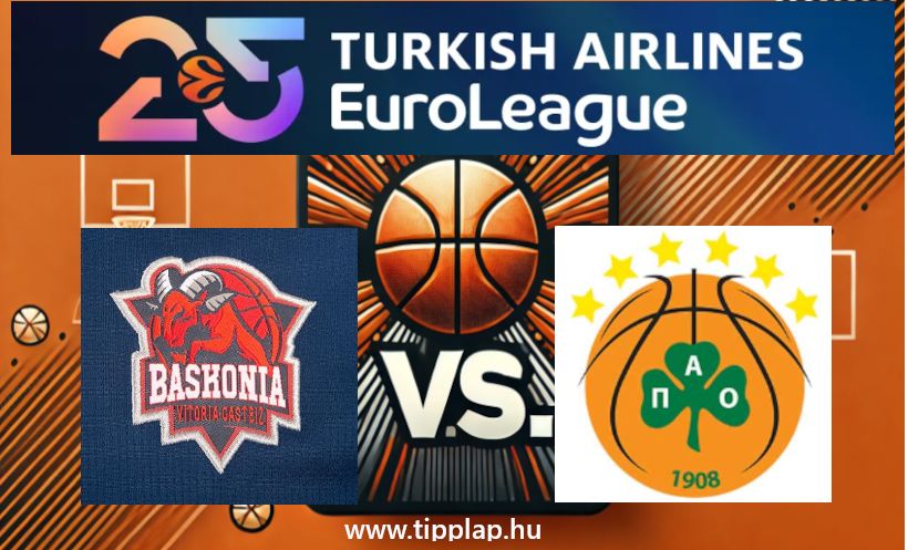 Kosárlabda Euroliga: Baskonia – Panathinaikosz