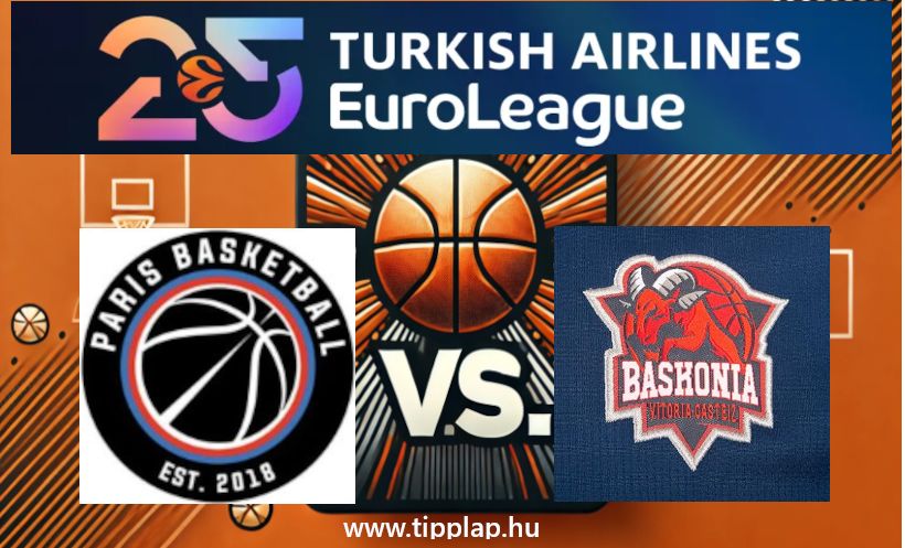 Kosárlabda Euroliga: Paris BC – Baskonia