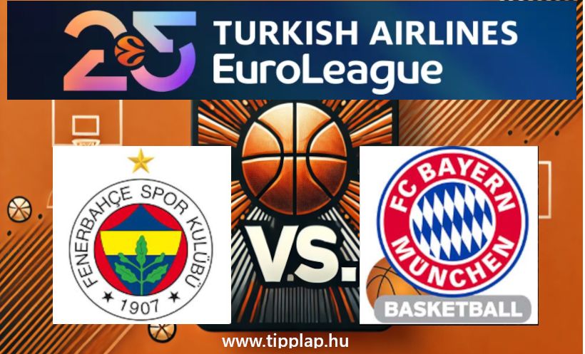 Kosárlabda Euroliga: Fenerbahce – Bayern München