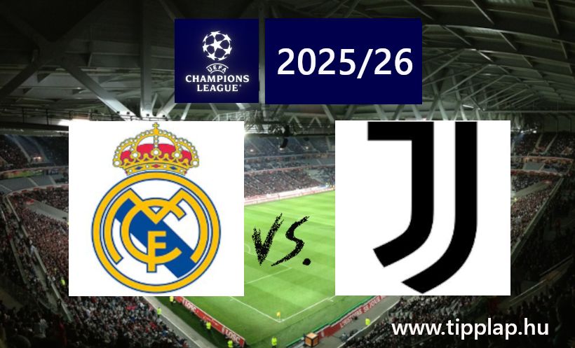 Single Value Tipp: Real Madrid – Juventus (Gigászok csatája Madridban, gigászi szorzó jár a meccshez!)
