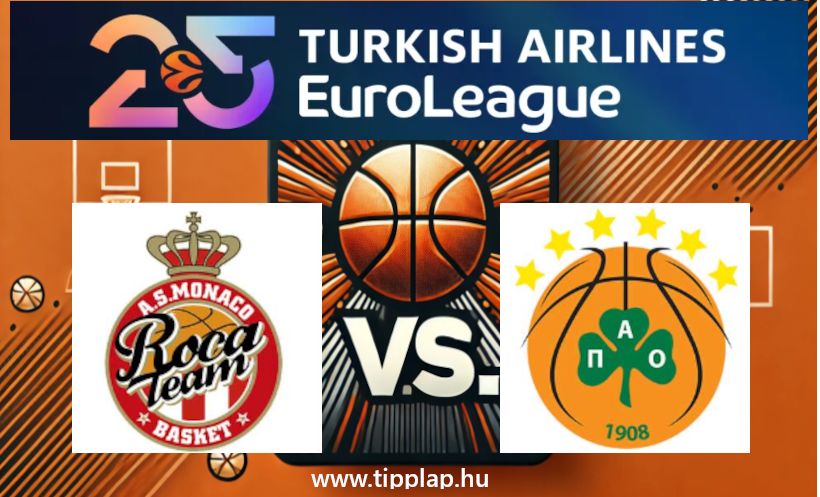 Kosárlabda EuroLiga: Monaco – Panathinaikosz