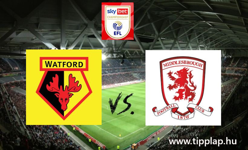 Single Value Tipp: Watford - Middlesbrough