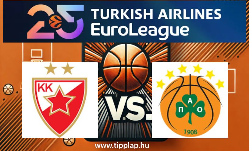 Kosárlabda EuroLiga: Crvena Zvezda – Panathinaikosz