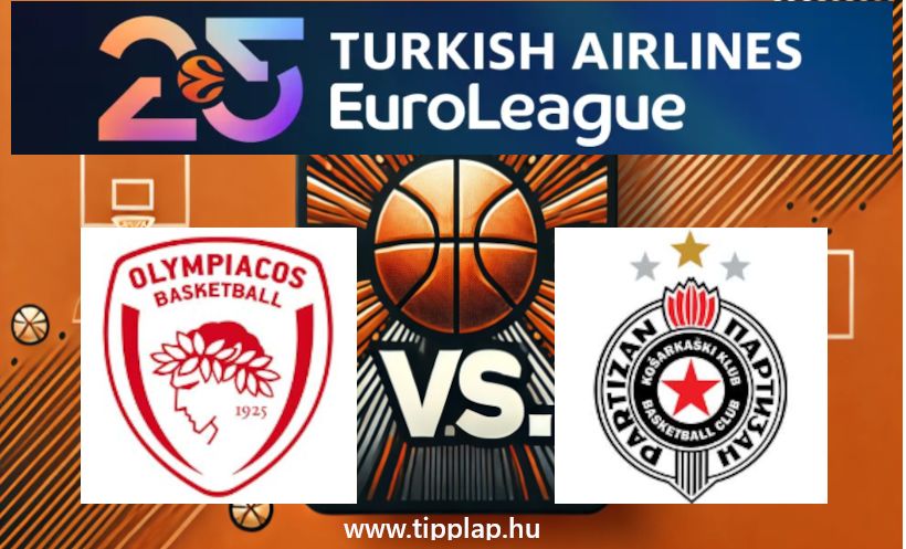 Kosárlabda EuroLiga: Olympiakosz - Partizan