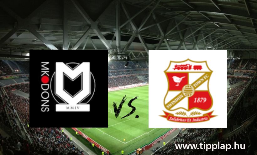 A Nap Tippje: MK Dons - Swindon Town