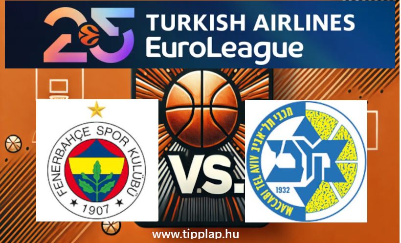 Kosárlabda EuroLiga: Fenerbahce – Maccabi Tel Aviv