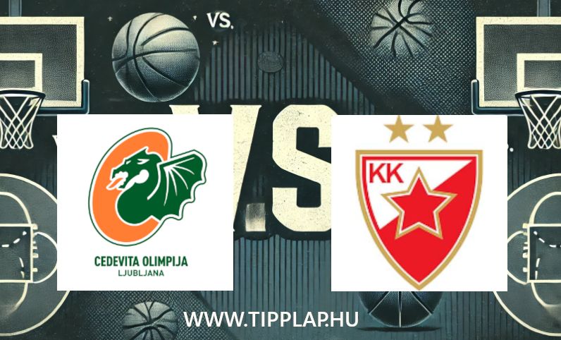 Kosárlabda ABA Liga: Cedevita Olimpija – Crvena Zvezda