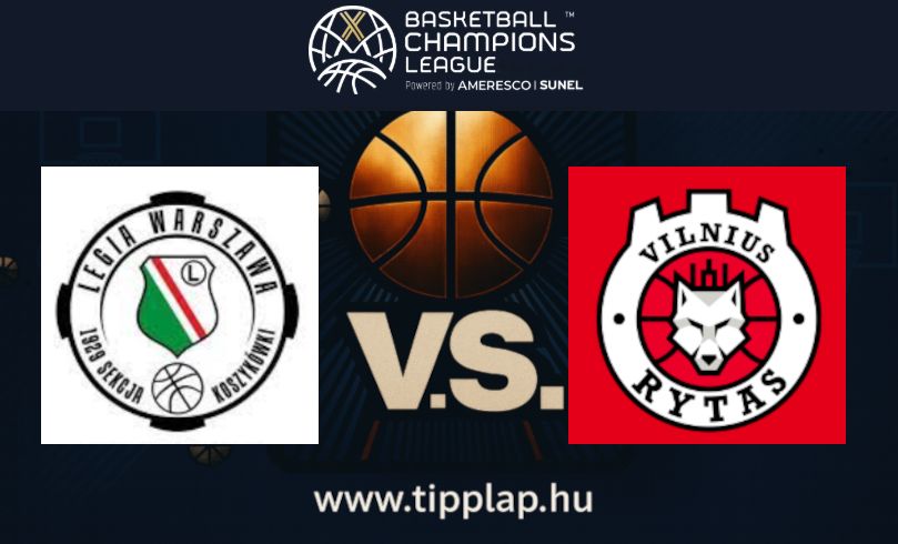 Kosárlabda Bajnokok Ligája: Legia Varsó – Rytas Vilnius