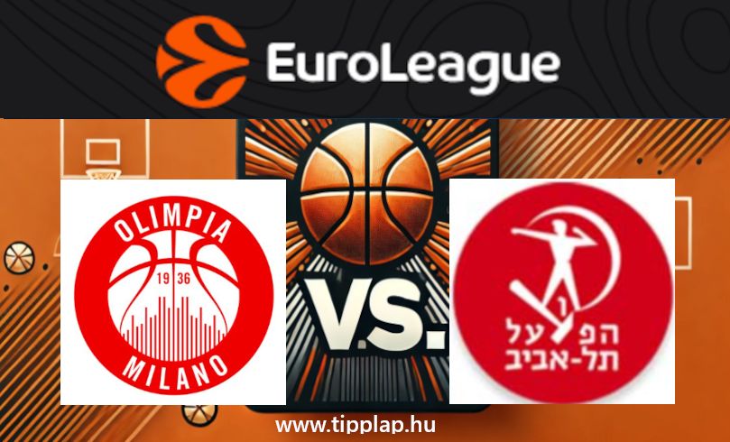 Kosárlabda Euroliga: Olimpia Milano – Hapoel Tel Aviv