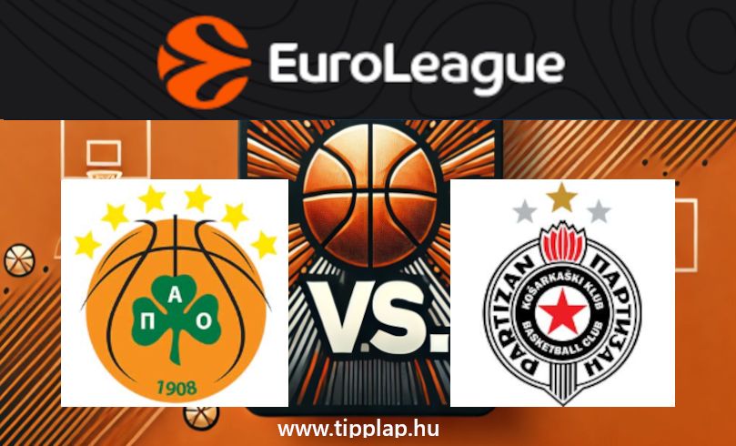 Euroliga: Panathinaikosz - Partizan