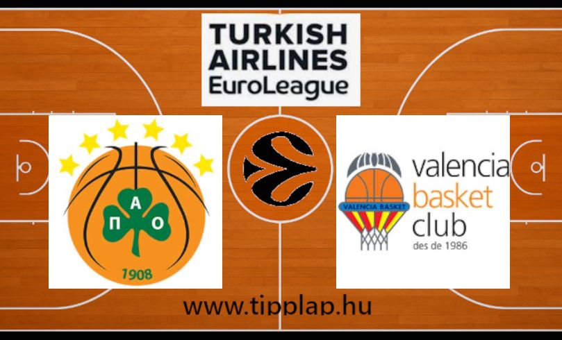 Kosárlabda Euroliga: Panathinaikosz – Valencia