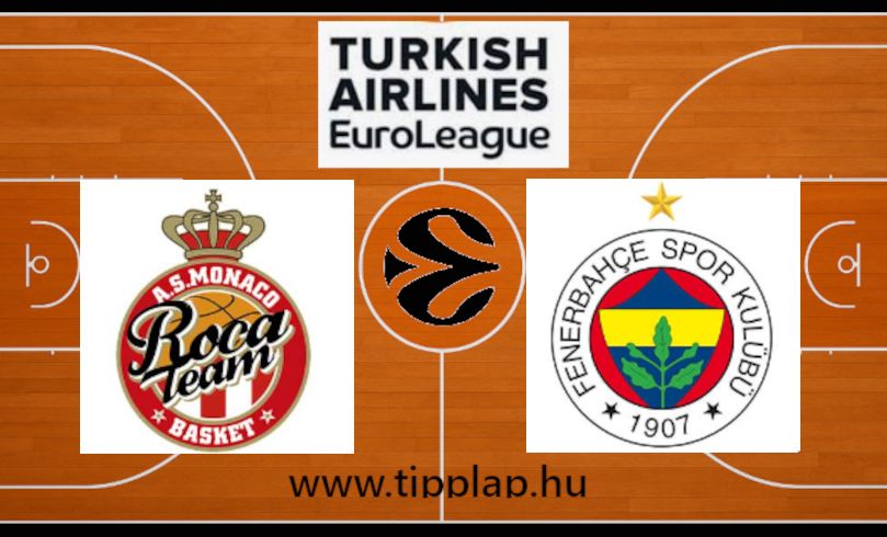 Kosárlabda Euroliga: Monaco – Fenerbahce
