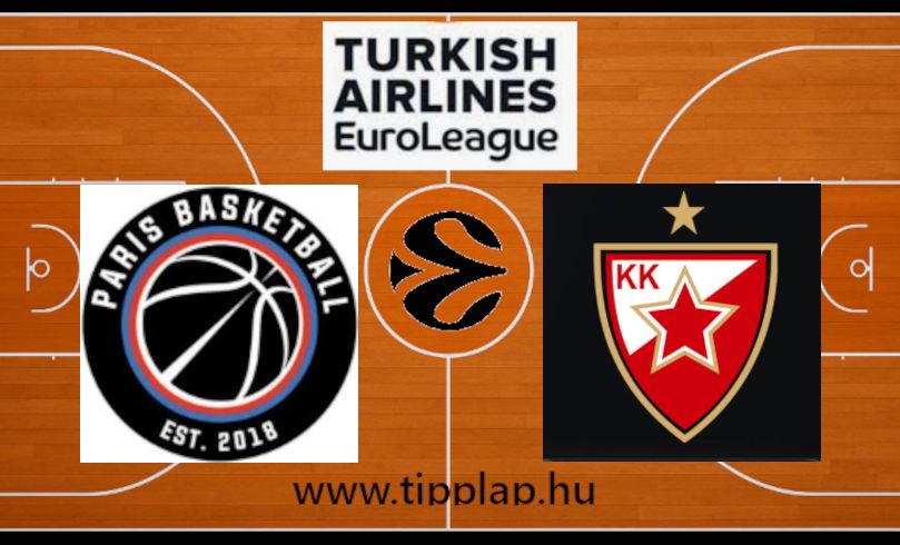Kosárlabda Euroliga: Paris FC – Crvena Zvezda