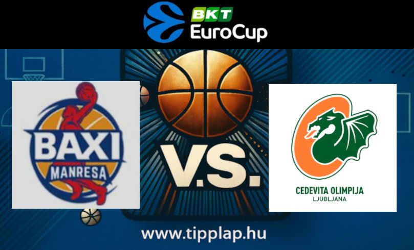 Kosárlabda EuroKupa: Manresa – Cedevita Olimpija