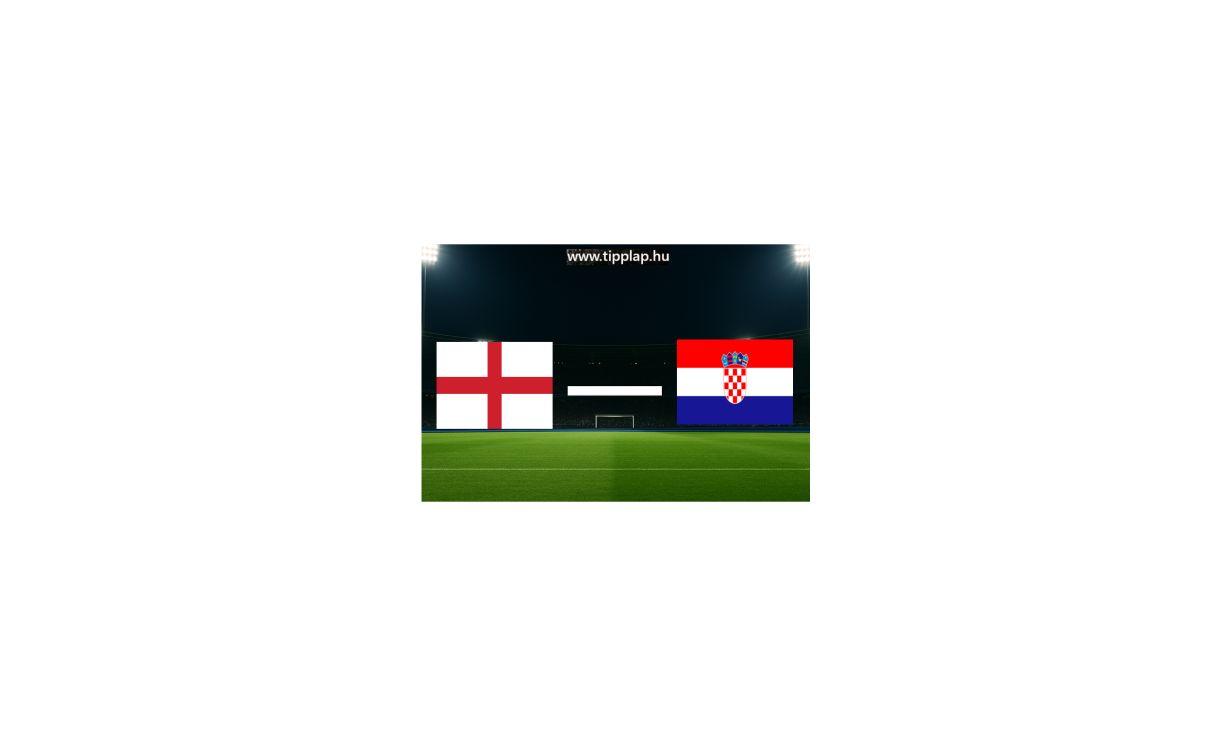 Világbajnokság: Anglia-Horvátország