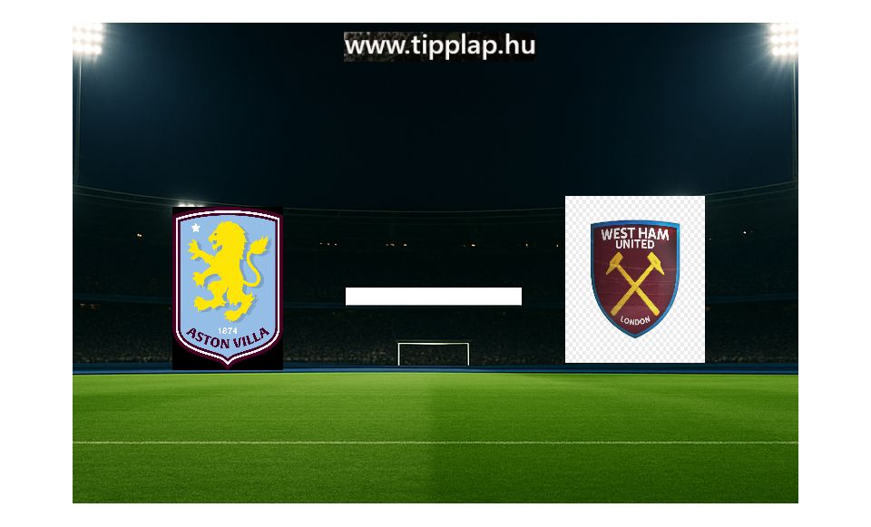 Premier League: Aston Villa-West Ham United