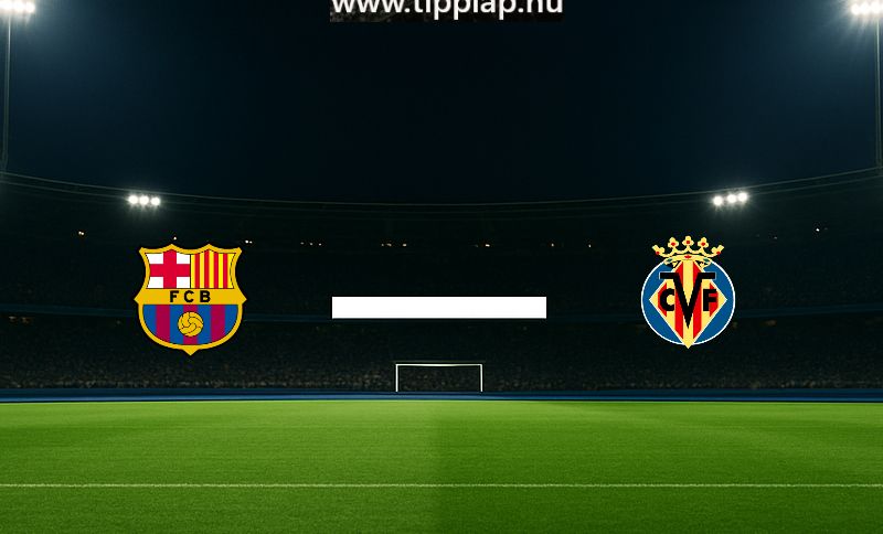 La Liga: Barcelona-Villarreal