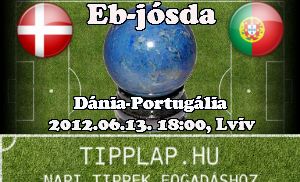 EB-jósda: Dánia - Portugália