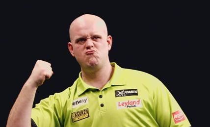 PDC Darts VB:  M.V. Gerwen-M. Smith