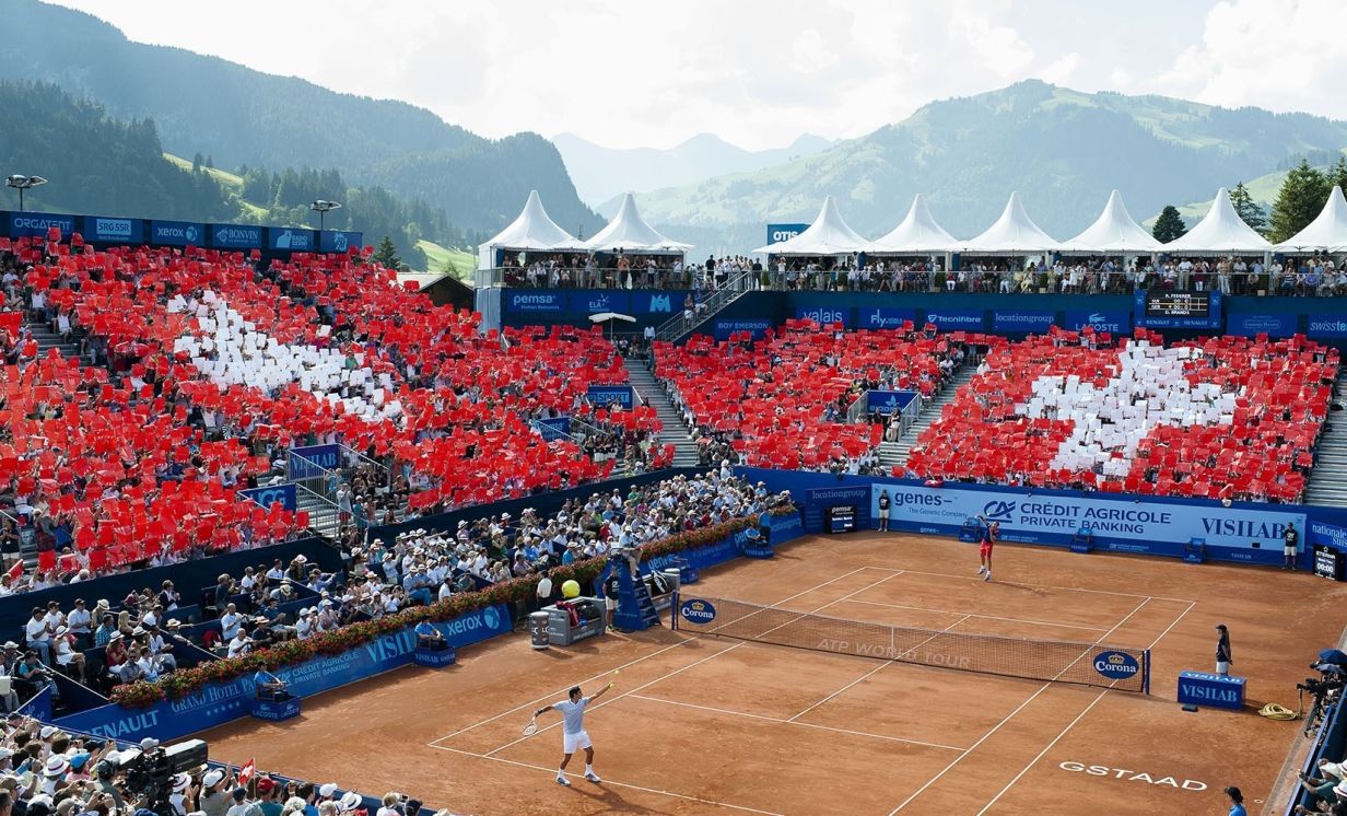 ATP Tour: nagy küzdelem Gstaad salakján!